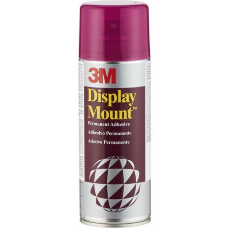 Pegamento scotch spray display mount 400 ml adhesivo permanente