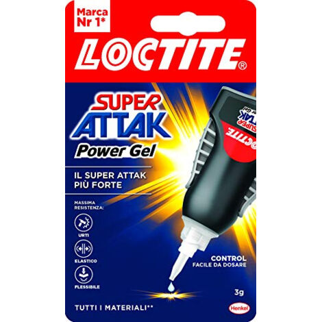 Pegamento Superattak Power Gel G 3 Control Loctite