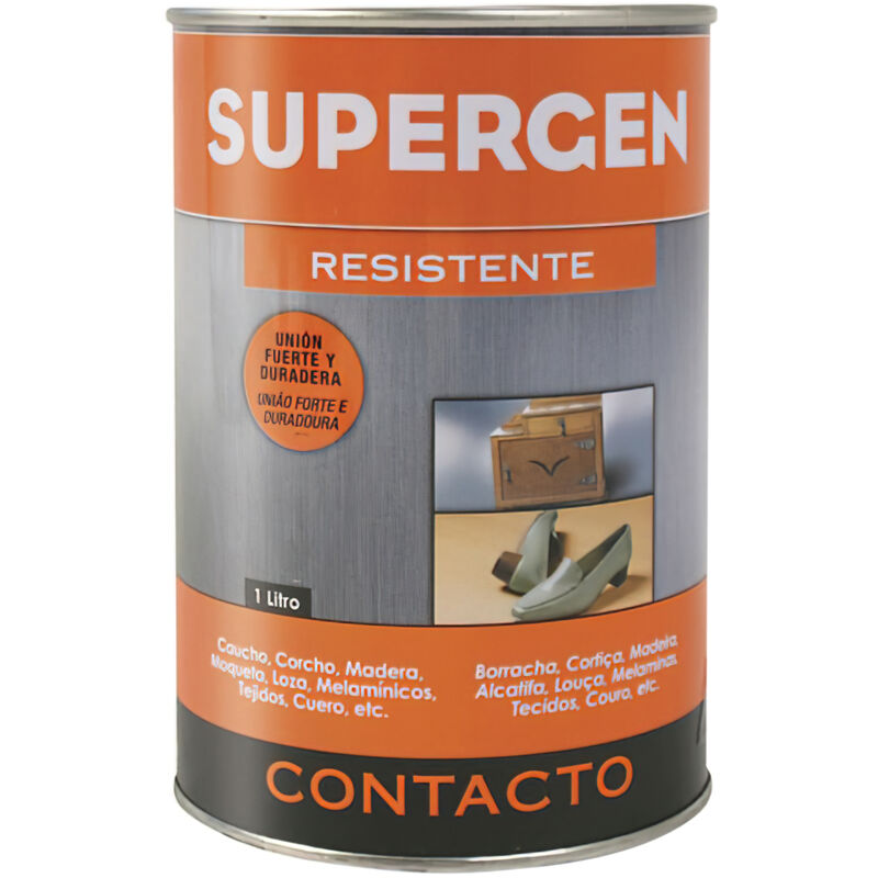 

Pegamento Contacto 1 Lt Bote - Supergen