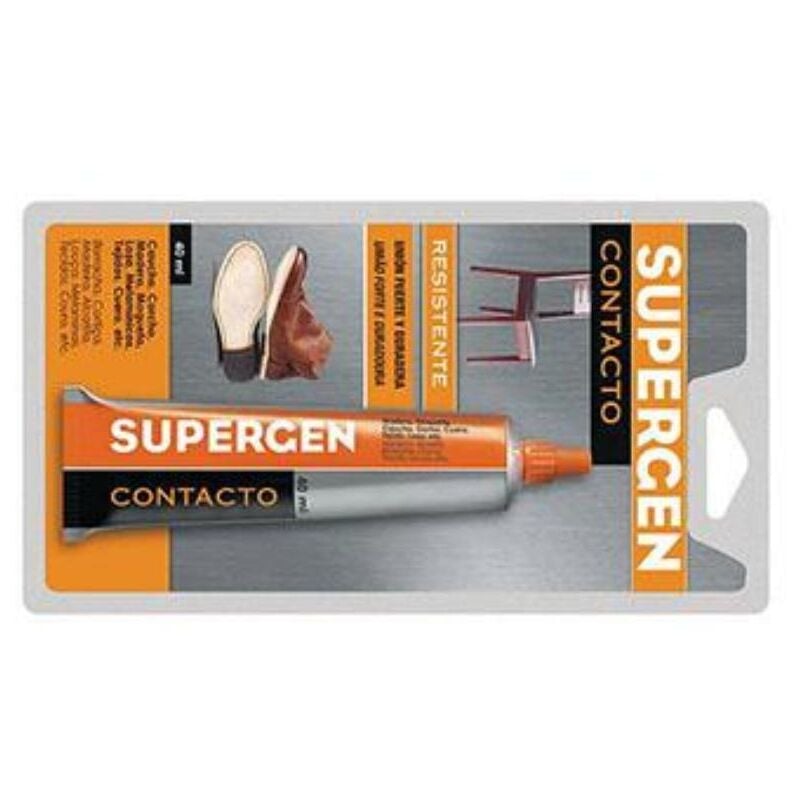 

Pegamento Contacto 40 Ml Tubo - Supergen