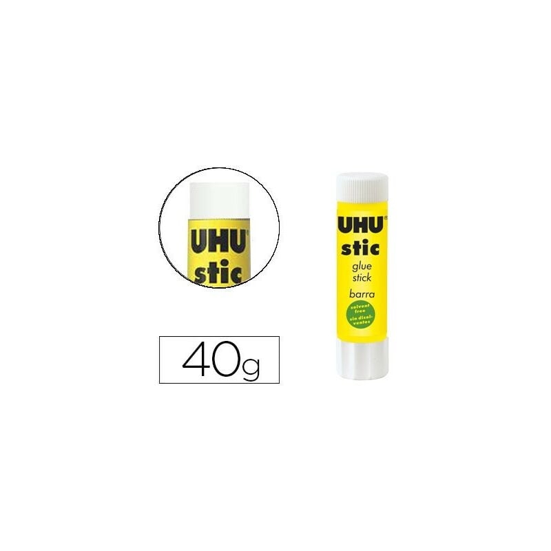 

UHU - Pegamento barra 40 gr unidad (pack de 12 uds.)