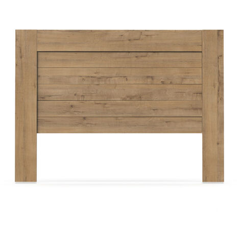 Pegane – Tête de lit chêne doré 164x2,2x106 cm – Panneaux de particules haute densité – Fabrication espagnole certifiée PEFC