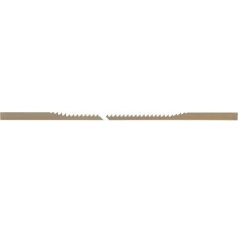 PEGAS PS90400 PS90400-12 LAMIERE PER SEGHE DA FOGLIAME, MISURA 2/0 DENTI LARGHI 130 MM LEGNO