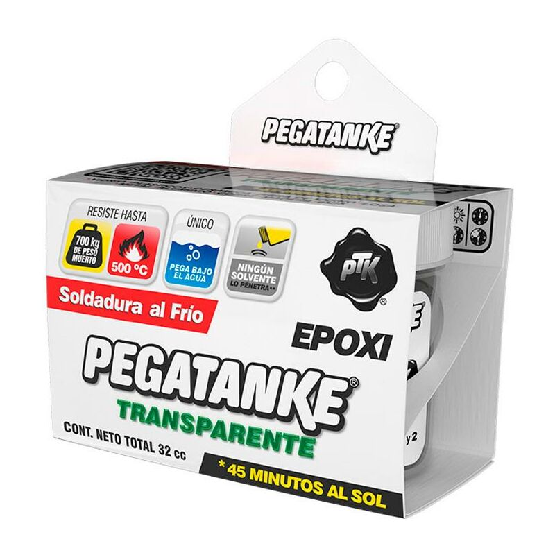 

Pegatanke epoxico transparente 32gr 96482 - EDM