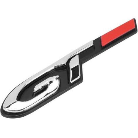 Pegatina 3D para puerta de coche, diseño GT