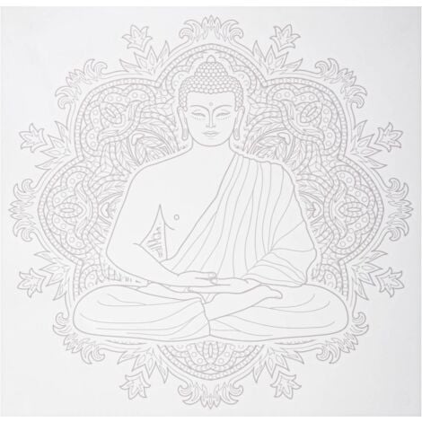 Pegatina de Buda Illusion 40 x 40 - Atmosphera créateur d'intérieur