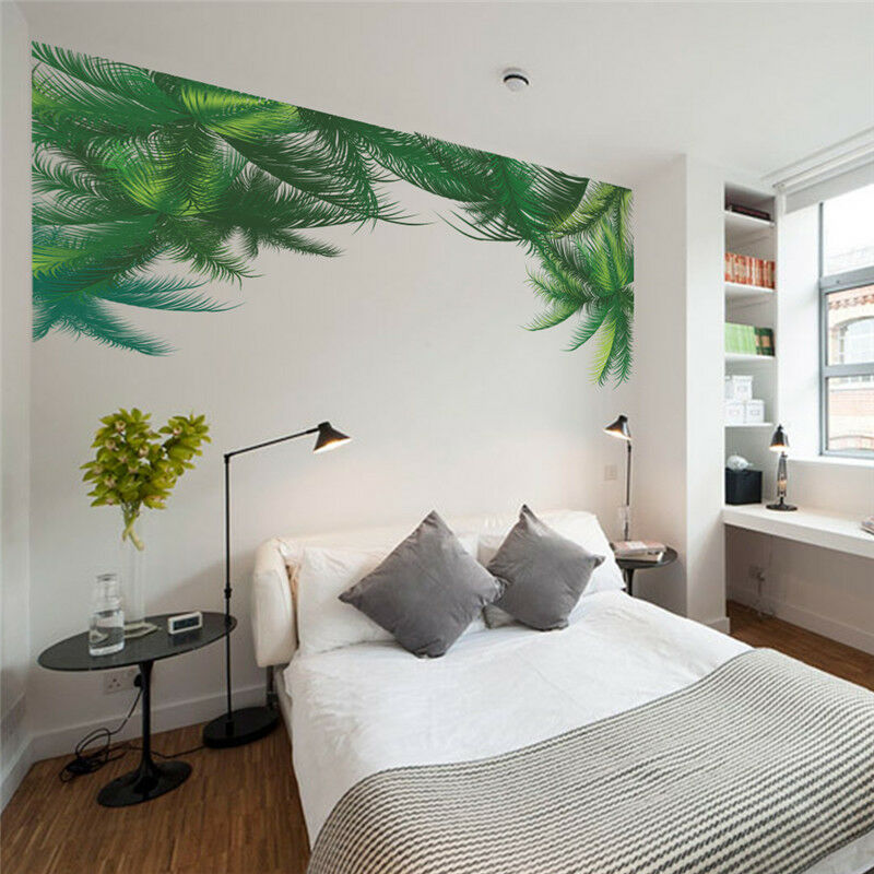

Abcrital - Pegatina De pared De árbol verde, sala De estar, dormitorio, TV, Fondo, calcomanía De pared, arte De pared, decoración del hogar, cartel
