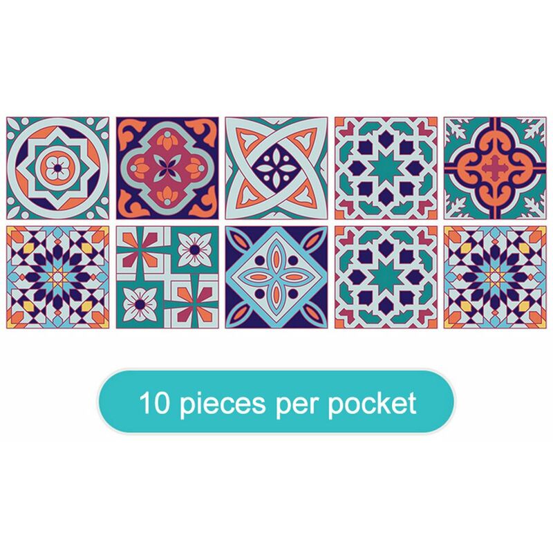 

Pegatinas a prueba de agua y aceite, pegatinas decorativas,15 * 15, HZ-009