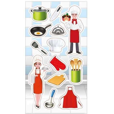 Pegatinas de chef