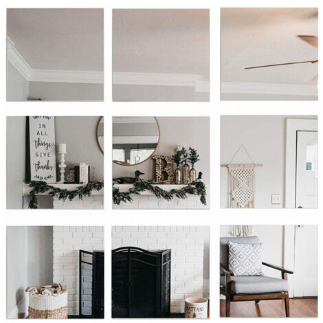 Pegatinas de espejo para pared, pegatinas decorativas cuadradas de acrílico plateadas, extraíbles, para decorar el hogar, la sala de estar y el dormitorio.