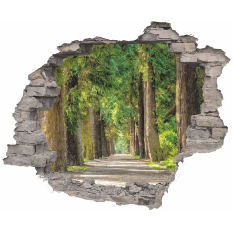 PEGATINAS DE PARED DE LADRILLO 3D CON VISTA