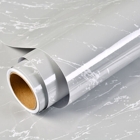 Pegatinas de pared impermeables para cocina, papel tapiz autoadhesivo de mármol, película de vinilo, decoración de armario, calcomanía de papel adhesivo,No.03,40cm x 1m