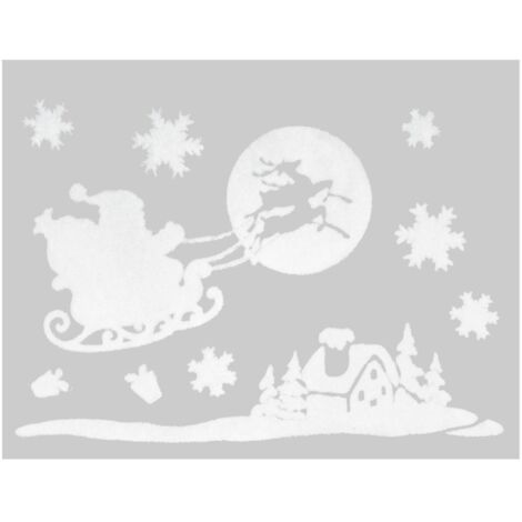 Pegatinas flocadas - Feeric lights & christmas