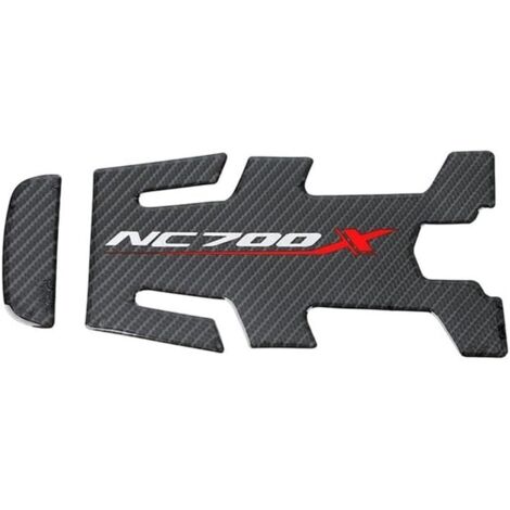 Pegatinas laterales para el depósito de combustible de la NC700X, adhesivo de fibra de carbono para el depósito de combustible, adhesivo de protección para el depósito de gasolina, decoración para mot