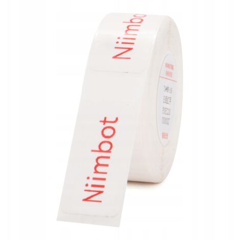 Pegatinas NIIMBOT Serie D 1430 mm IMPRESIÓN ROJA