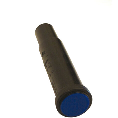 PEHD-Muffe 110mm S12,5 Ausgleichsmuffe mit Stecker, schwarz, QS (Quick Stream)