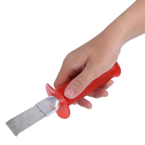 Peigne à Ailettes de Climatiseur en Acier Inoxydable, Peigne à Ailettes de Condenseur de Climatiseur Nettoyant pour Ailettes de Climatiseur Outils Manuels de Nettoyage Réparation