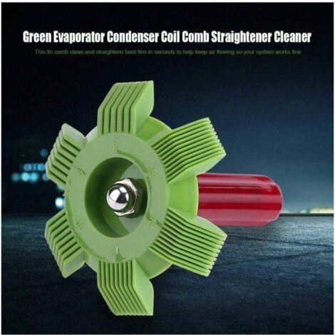 Peigne à ailettes de condenseur, peigne à ailettes de climatisation, peigne à ailettes plus propre pour radiateur de climatisation. Lamelle en plastique pour nettoyer l'évaporateur du radiateur