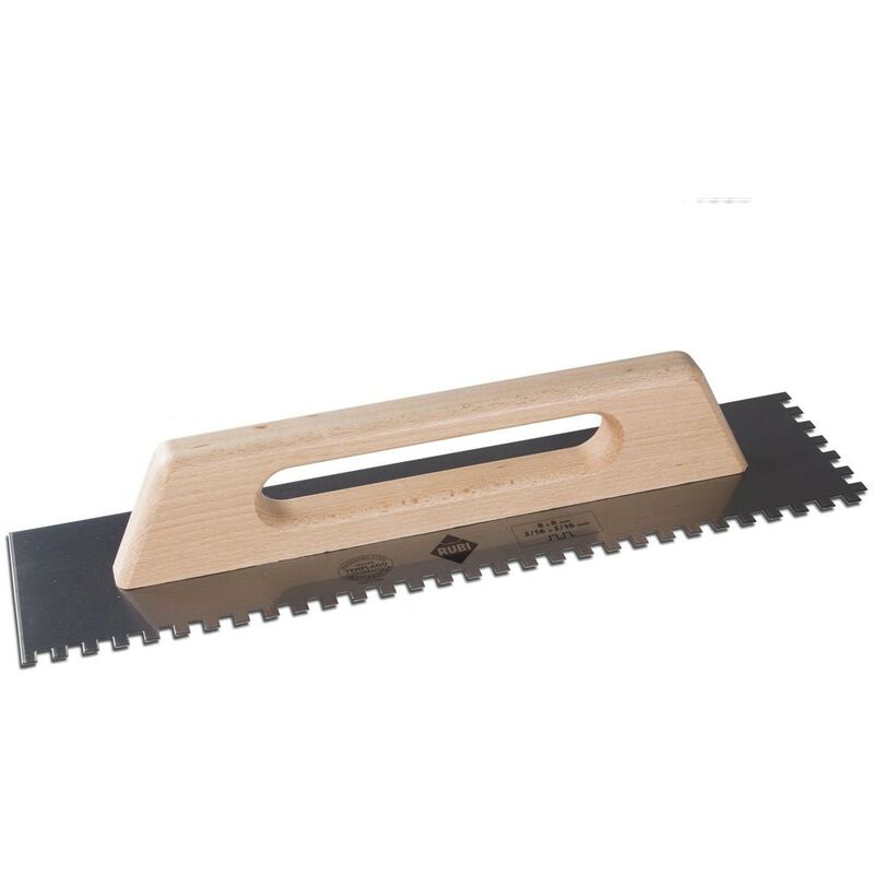 Rubi - Peigne 48 cm. 8 x 8 manche en bois fermé 65959