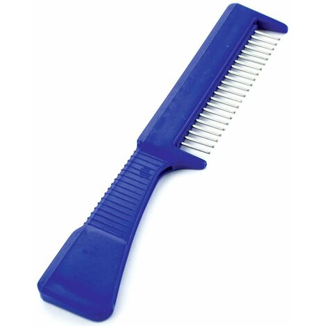 Peigne à crinière et queue en plastique avec dents arrondies