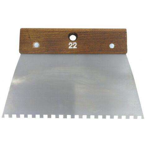 Peigne acier cambre  220 denture carrée 6 x 6 mm