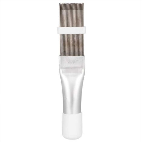 Peigne d'Aileron de Condensateur de Climatiseur, Peigne à lamelles pour climatisation, Peigne à ailettes peigne à condensateur droit brosse de climatisation accessoires pour Nettoyage radiateur