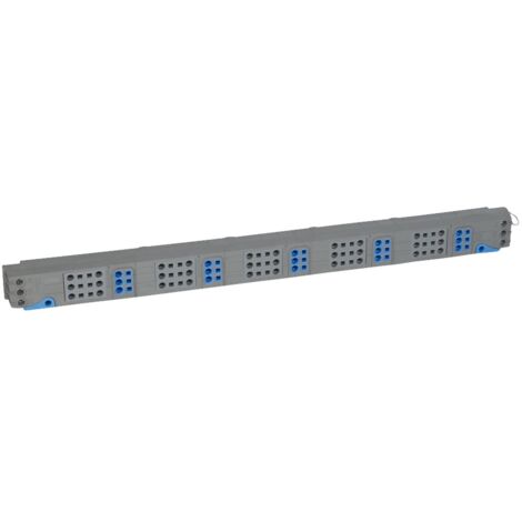 Peigne d'alimentation vertical 125A VX³ à bornes automatiques pour coffrets 6 rangées LEGRAND 405036