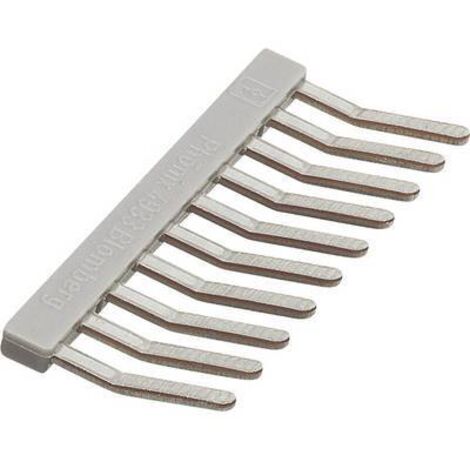 Peigne de liaison Contenu: 1 pc(s) Phoenix Contact EBL 10- 5 2303132 D12257
