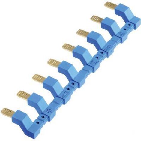 Finder – Peigne de pontage 8 pôles bleu – Courant continu 10 A – Compatible relais séries 48 et 4C – Conditionnement 1 pc - BLEU 1 PC