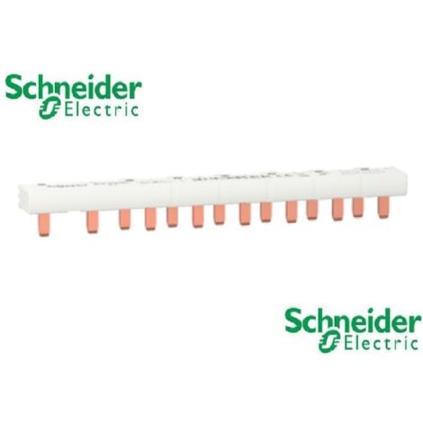 SCHNEIDER ELECTRIC Resi9 - peigne monobloc - 1P+N - 63A - 8 modules