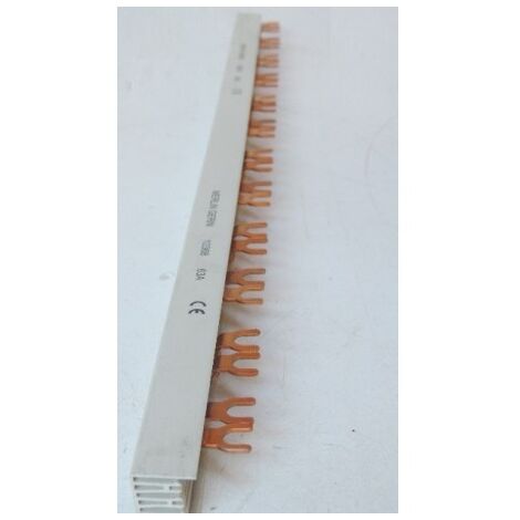 Peigne de répartition 24 modules 4P languette 10mm² 63A pour modulaire BUSBAR LINERGY SCHNEIDER 10368