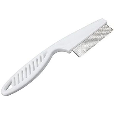 Peigne de toilettage pour animaux de compagnie Protection peigne à puces chat chien animal de compagnie en acier inoxydable peigne de toilettage pour cheveux fournitures pour animaux de compagnie peig