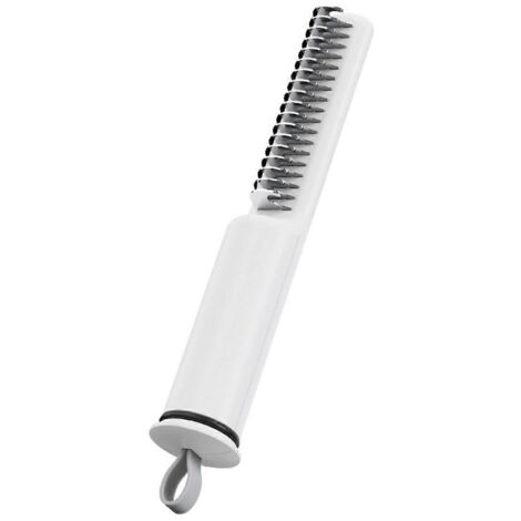 Peigne double face pour poils d'animaux longs et bouclés, idéal pour le toilettage et la perte de poils.