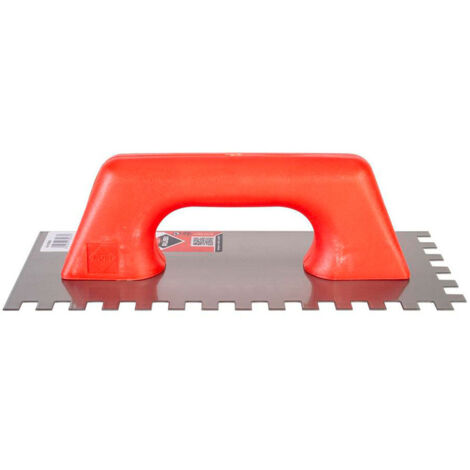 Peigne En Acier 28cm. (10x10) Poignée En Plastique Fermée 65968 Rubi.