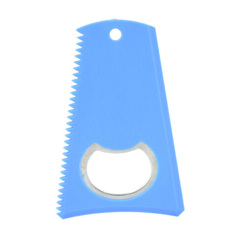 Peigne Grattoir à Cire pour Planche de Surf Portable - Accessoire de Nettoyage Bleu