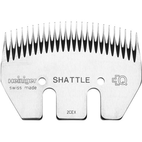 Peigne Heiniger Shattle, large 25 dents pour bovins
