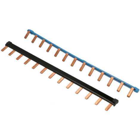 Peigne horizontal ABB 1 P+N avec capot 13 modules - ABB - 190161