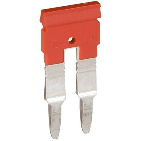 Peigne pour 2 blocs de jonction à vis ou ressort viking 3 pas 5mm rouge LEGRAND 037502