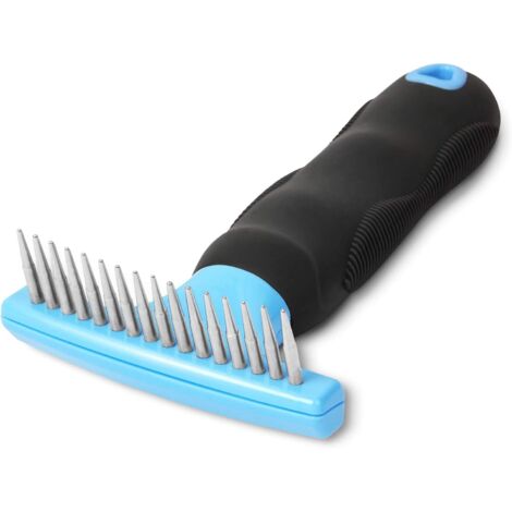 Peigne pour chien professionnel avec épingle en métal-Fei Yu