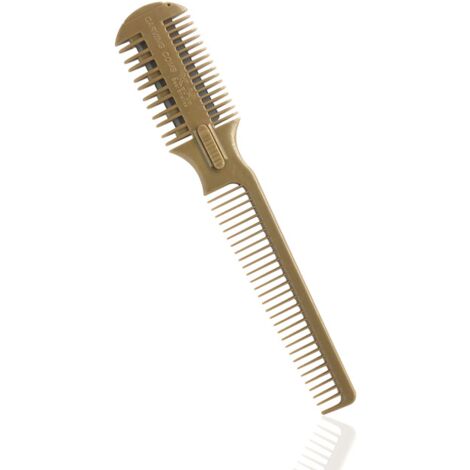 Peigne tondeuse, rasoir de coiffage avec peigne, pointes fourchues
