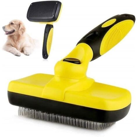 PeigneBrosse Toilettage Brosse pour Chien et Chats a Poil Long et Court, pour Se Débarrasser des Poussières et Poils Morts