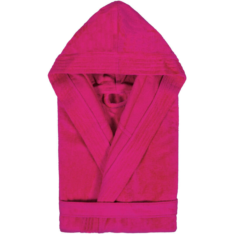 Linnea - Peignoir enfant à capuche cool en velours Capuche 8 ans