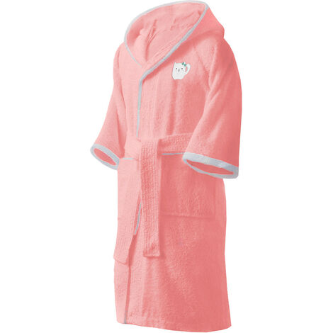 Peignoir enfant en coton éponge 4ans