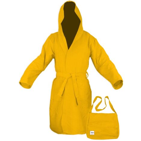 PEIGNOIR TECHNIQUE PODDY EN MICROFIBRE jaune M