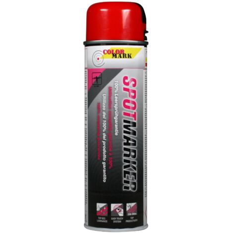 Peindre Motip SPOTMARKER FLUO 500 ml rouge