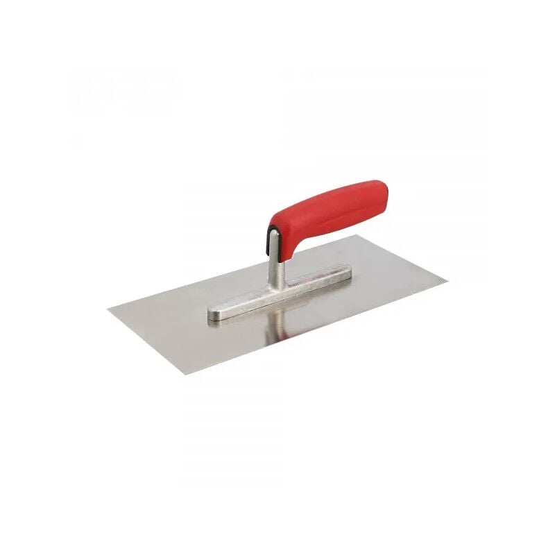 

Flotador de acero inoxidable de 28x13cm, mango bimaterial