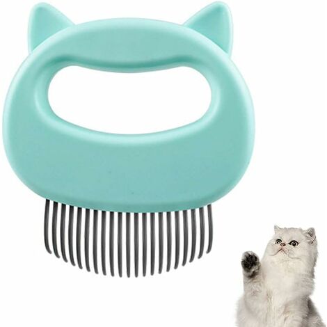 Peine de masaje para mascotas - Peine de aseo relajante para gatos y perros - Cepillo de limpieza