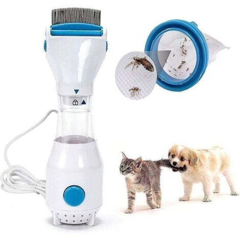 Peine eléctrico para piojos, peine eléctrico de succión para piojos, tratamiento automático para piojos.