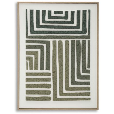 Peinture 3D sur toile avec cadre -B- 60 x 2,9 x 80 cm