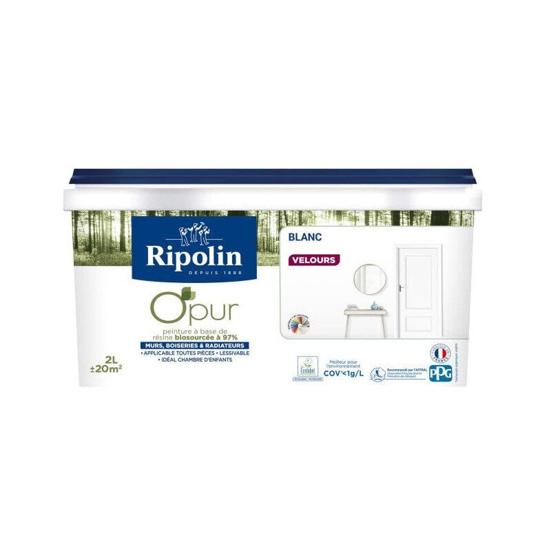 Peinture o 'Pur Ripolin Blanc velours